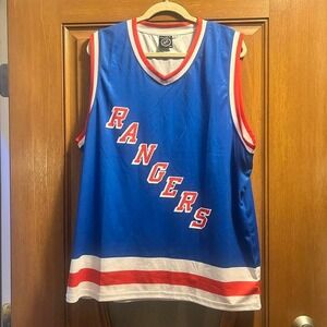 Rangers jersey blue men's XL EUC
